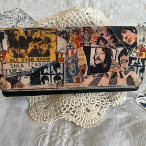 Beatles anthology wallet bought from Abbie Road studio in London in 2019